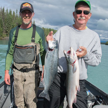 Alaska Fishing 2 Kenai Silvers