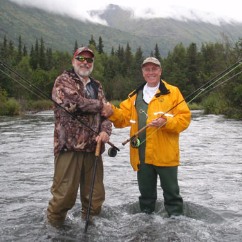 Alaska Fishing Wade Fishing Handshake
